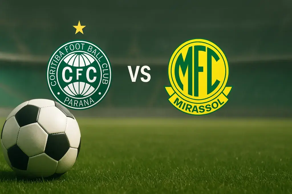 Coritiba vs Mirassol: match preview and where to watch