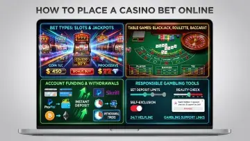 How to Place a Casino Bet Online: Bet Types Explained, Account Funding, and Responsible Gambling Tips