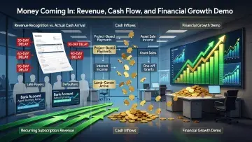 Money Coming In: A Money-Making Demo of Incoming Revenue, Cash Flow Demonstration, and Financial Growth Demo